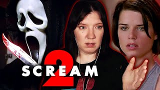 first time watching SCREAM 2 reaction  junior detective mode ON [upl. by Yesnel656]