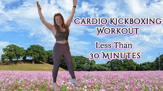 Quick Workouts  Cardio Kickboxing 25Minute Workout [upl. by Douty]