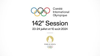 142nd IOC Session  Day 1 French  Part 1 [upl. by Danila]