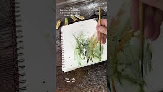 Watercolor Painting Tutorial artclasses watercolor shortsyoutube shortsvideo arttutorial art [upl. by Nej]