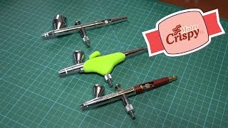 Airbrush Review  Iwata HPCS vs Grex XGi vs Infinity CR Plus [upl. by Austin]