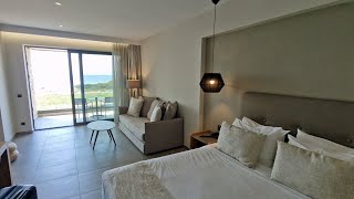 Portes Lithos Luxury Resort  Chalkidiki  Nea Potidea  Roomtour Junior Suite Sea Front [upl. by Nwadal]