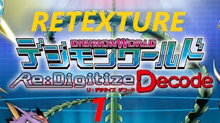 DIGIMON WORLD REDIGITIZE DECODE Full Roster Retexture UPDATE p1 [upl. by Esinek]