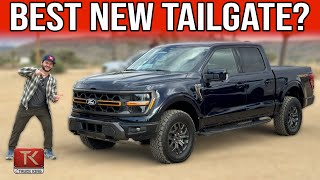 Best New Truck 2024 Ford F150 PowerBoost Hybrid Review  BlueCruise Tested  Tremor Details [upl. by Eissirc564]