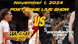 WE TALK HAWKS TV HAWKS VS KINGS POST GAME LIVE SHOW [upl. by Edge]