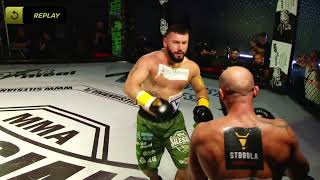 Silesian MMA 16 BOKS 95kg Adam Lazar VS Adrian Dudek  DAAS BERSERKERS TEAM BIELSKO BIAŁA [upl. by Ahsac]