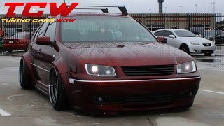 VW Jetta MK4 Widebody Bagged Custom Tuning by Esteban [upl. by Yaeger311]