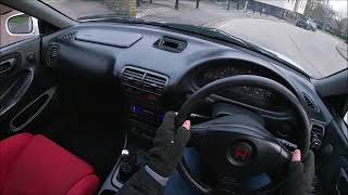 Rare Honda Integra Type R DC2 Sunday Drive POV [upl. by Merola]