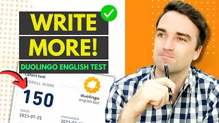 Easily Write a Longer Answer Duolingo English Test Writing Tips [upl. by Notyal]