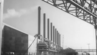 Levittown New Neighbor  1953 Steel Mills  CharlieDeanArchives  Archival Footage [upl. by Mad]