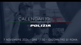 calendarioPolizia 2025  Levento di presentazione [upl. by Odysseus]