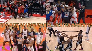 NBA BEST Fights MOST Heated Moments Ejections of 202425 Season [upl. by Germaun]