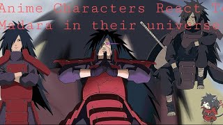 Anime Character React To Madara In Their Universes pt2 React to Madara In Jjk verse [upl. by Newnorb711]