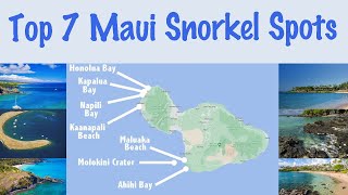 Our TOP 7 Snorkel Spots on Maui to know about  Hawaii at its best [upl. by Aicre]