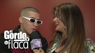 La audaz manera de Bad Bunny para esquivar una comprometedora pregunta  GYF [upl. by Nyrat]