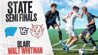 STATE FINALIST OUTSIDE THE BOX BANGER BLAIR VS WALT WHITMAN  HS SOCCER HIGHLIGHTS [upl. by Aital803]