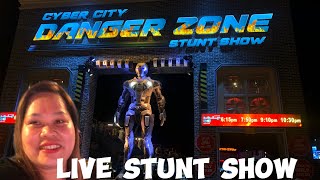 CYBER CITY LIVE STUNT SHOW GLOBAL VILLAGE [upl. by Cordy46]