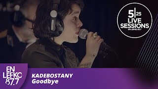 525 Live Sessions  Kadebostany  Goodbye  En Lefko 877 [upl. by Alenas]