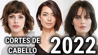 CORTES DE PELO BONITOS Y ELEGANTES DE MODA 2022 CORTES DE CABELLO SENCILLOS MODERNOS CORTES DE PELO [upl. by Nae]