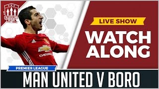 MANCHESTER UNITED VS MIDDLESBROUGH with Mark Goldbridge Watchalong [upl. by Aneras]