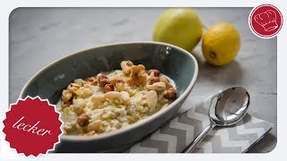 Bircher Müsli gesundes Frühstück  gute Vorsätze  elegantkochende 4K [upl. by Chapen]