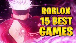 Top 15 NEW Roblox Games You HAVE to Play [upl. by Yarised]