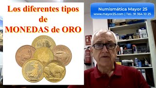 TIPOS DE MONEDAS DE ORO [upl. by Atinev]