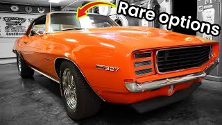 EARLY production 1969 Chevy Camaro with RARE options [upl. by Ashlee483]