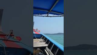 Boat trip on a traditional longtail boat through the stunning Thai islands 🛶 explore thailand [upl. by Boswell]