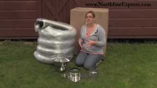 DIY Chimney Liner SingleWall Kit with Stovetop Adapter [upl. by Phelgen]