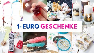 24 DIY und FOOD Geschenke für 1€ Günstige und kreative Ideen ❤️ [upl. by Norda399]