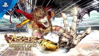 Monkey King  Launch Trailer  PS4 [upl. by Anaxor335]