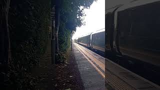 GWR 80X departs Highbridge  Burnham train railway gwr shorts viral trainspotting viralvideo [upl. by Aiza]