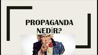 GRİ PROPAGANDA PROPAGANDA NEDİR [upl. by Enirbas667]