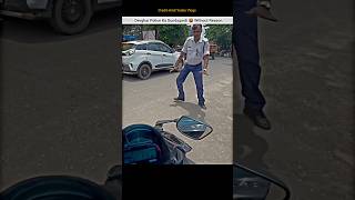 Devghar Police vs Bikers😨 Police ko Rokne ka tarika galat tha🤬shorts bike rider police devghar [upl. by Marna442]