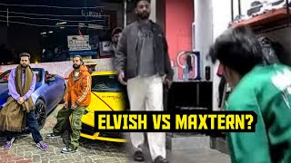 Elvish Yadav Vs Maxtern Fight  Kiski Side Hu Mai 😰 [upl. by Sato942]