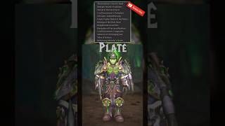 TRANSMOGS  Plate quotIllidari Knightquot worldofwarcraft transmogs dragonflight [upl. by Leahsim]