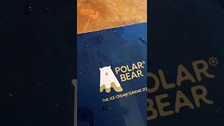 polar bear ice cake 🧊 🎂 unboxing polarbear icecake shortsfeed foodie pasteries icecreamrecipe [upl. by Nahgrom]