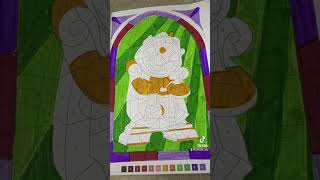 Coloriage Mystère Vitraux Disney [upl. by Basir]