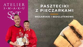 Paszteciki z pieczarkami  wegańskie i bezglutenowe  Atelier Smaku 367 [upl. by Tersina758]