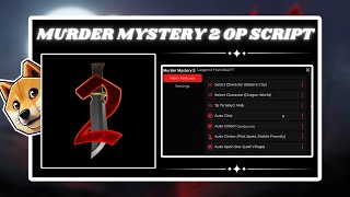 NEW Murder Mystery 2 Halloween Script PASTEBIN 2024 HALLOWEEN EVENT FARM  AUTO COLLECT CANDY [upl. by Aihtnys75]