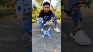 Big and Small Two Remote Control Drone Testing rcdrone [upl. by Kcirdneh887]