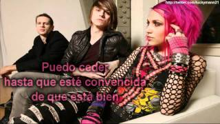 Icon For Hire  Teatro Video y Letra HD Traducido al Español Nuevo Power Pop Alternativo 2011 [upl. by Aicercul]