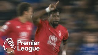 Serge Aurier thumps Nottingham Forest level with Chelsea  Premier League  NBC Sports [upl. by Nerfe]