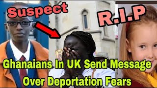 BREAKING GHANAIANS IN UK SEND M£SSAGE OVER FEAR OF MASSIVE DEPORTATION AFTER UK PROT£ST [upl. by Fujio]