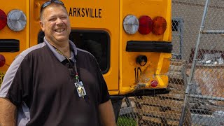 Clarksville bus driver hailed a hero after school bus with students on board is hit by car [upl. by Singer]