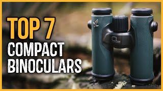 Best Compact Binoculars 2023  Top 7 Best Compact Binoculars On Amazon [upl. by Athey894]