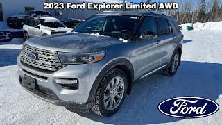 2023 Ford Explorer Limited AWD Start Up Exterior Interior amp Full Review [upl. by Silsbye382]