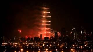 Burj Khalifa New Year 2013 Dubai  Full HD برج خليفة [upl. by Sined215]