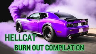 ￼Hellcat challenger burnout compilations [upl. by Vidal90]